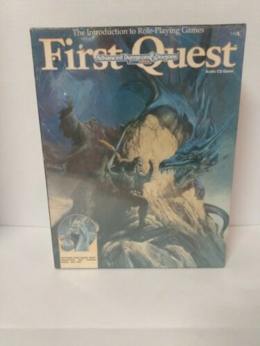 Advanced Dungeons & Dragons 2nd Ed First Quest--sealed Shrinkwrapped -a2
