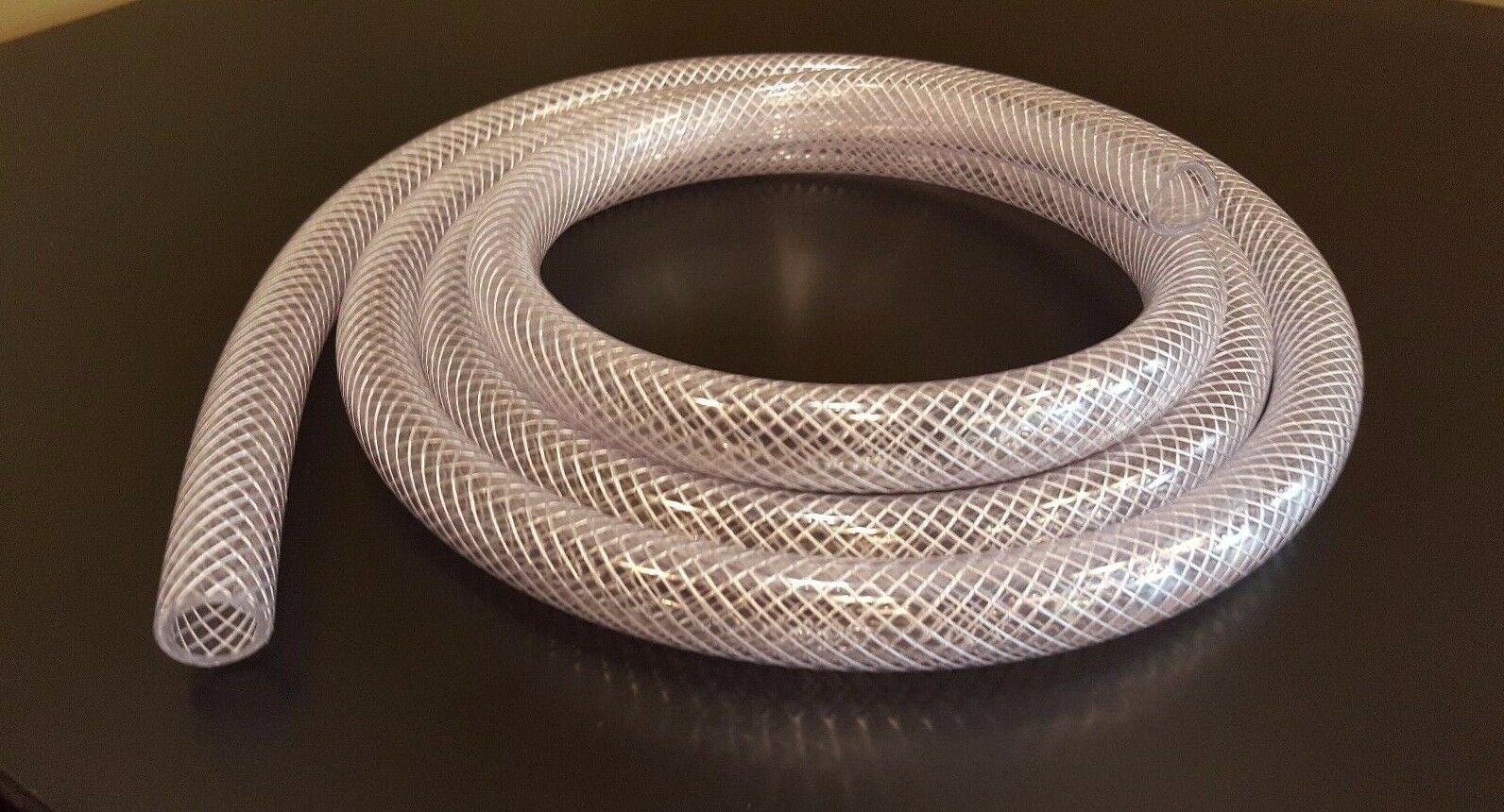Any Size Clear Pvc Reinforced Flexible Braided Vinyl Tube/hose 3/16" - 2" Inch