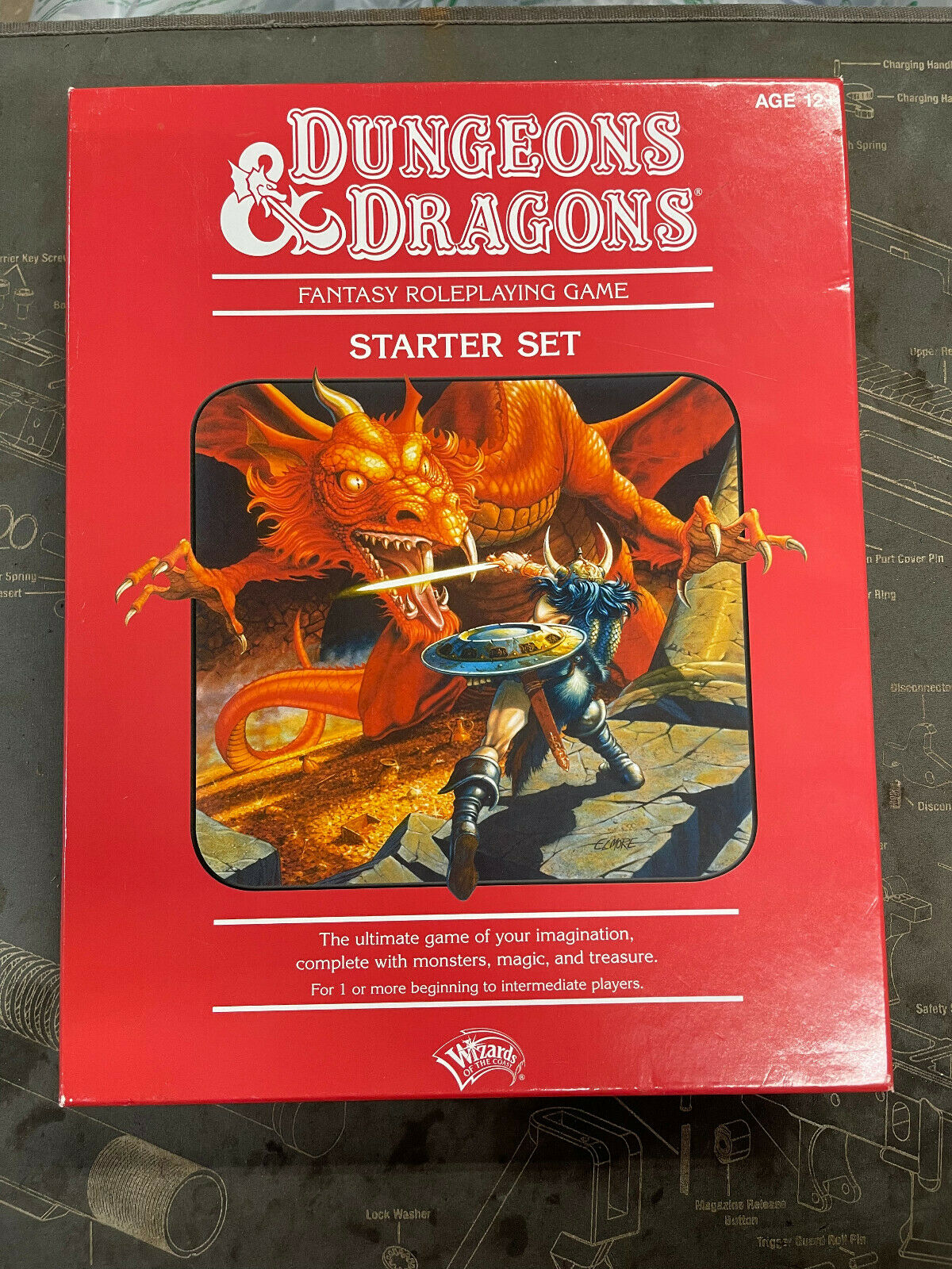 Dungeons & Dragons  Starter Set 4th Edition (red Box) Wizards Of The Coast