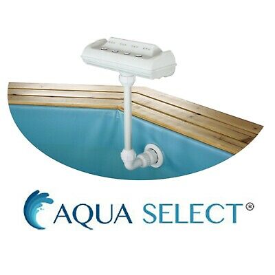 Aqua Select Rainbow Aboveground Swimming Pool Cascade Fountain W/ Led Light