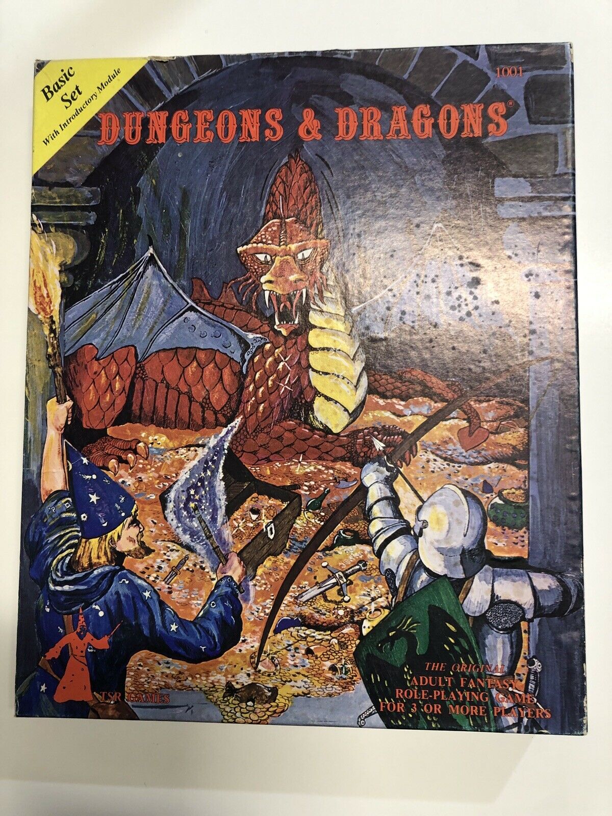 Dungeon And Dragons Original 1979 Basic Set 1001 With Introductory Module