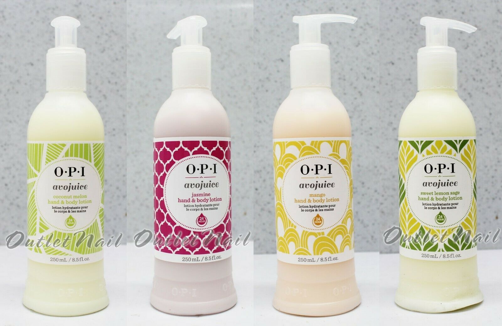 Opi Avojuice Skin Care Hand Body Lotion >> Choose Any Scent 250ml 8.5 Fl Oz