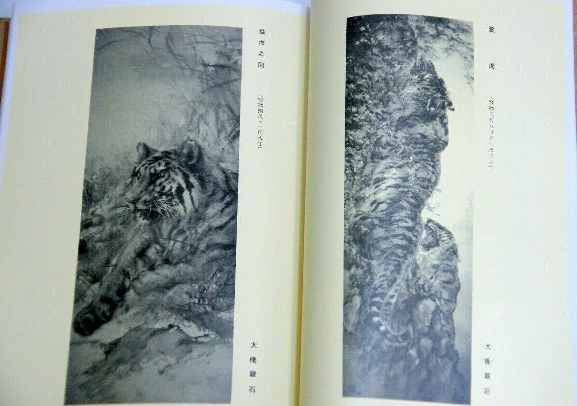 Japanese Painting Tiger Book Reference Flash Irezumi Tattoo Art Design Sketch Mz