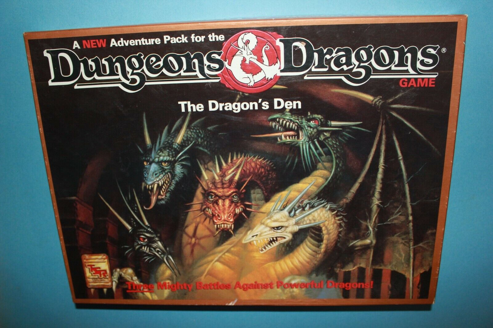 Dungeons And Dragons The Dragon's Den Game 1992 Incomplete Unused