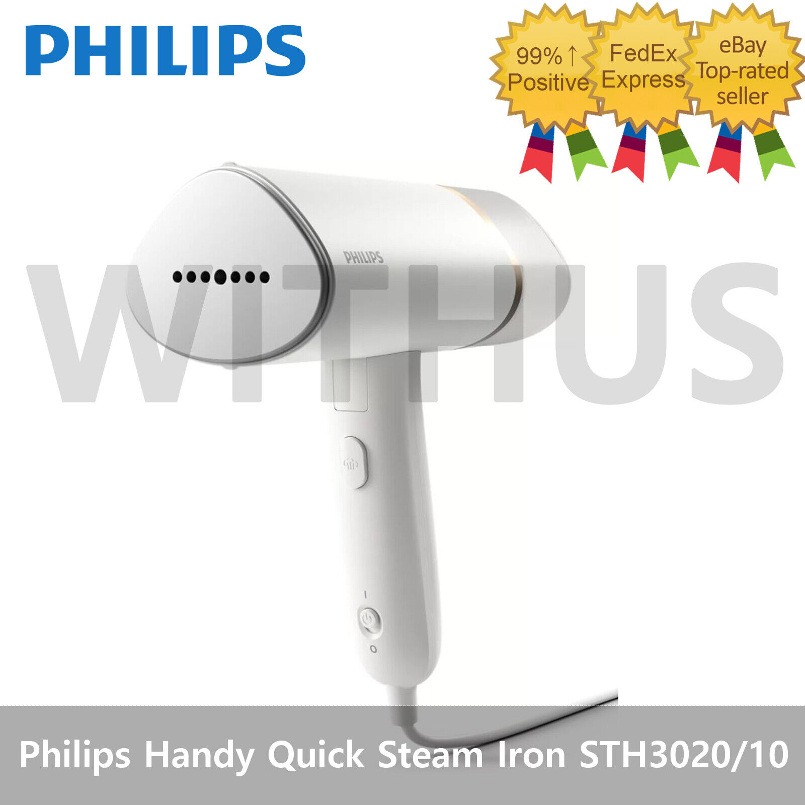 Philips Handy Quick Steam Iron Sth3020/10  Solution Compact & Foldable - Express