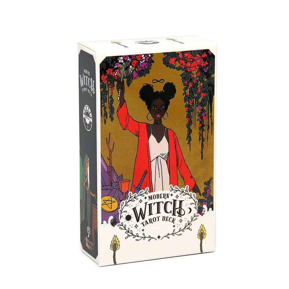 78 X Modern Witch Tarot Card Deck All Female Rider Waite Imagery Party Game Gift