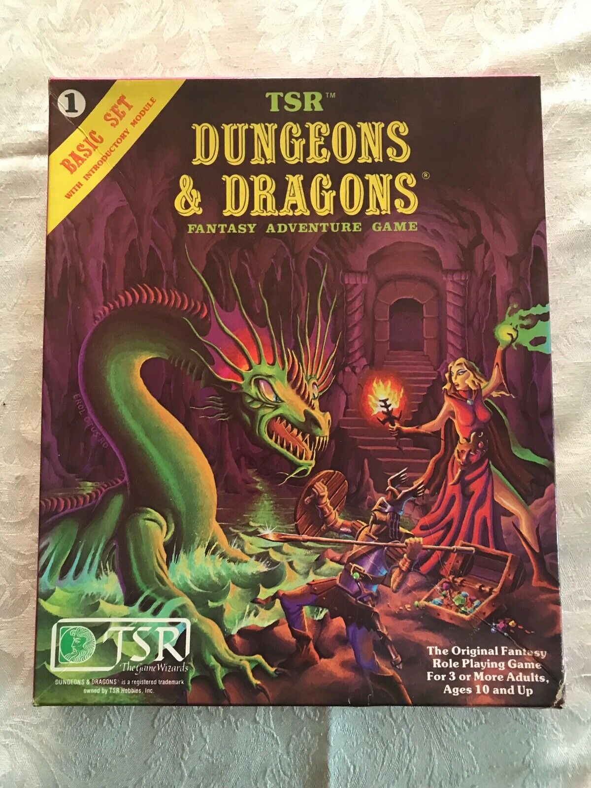 1980 Dungeons And Dragons Basic Set Complete, Never Played, Excellent Condition!