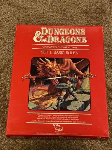 Dungeons And Dragons Basic Rules Set 1
