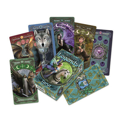 78pc/set Legends Tarot Deck Cards Divination Esoteric Fortune Telling Fournier