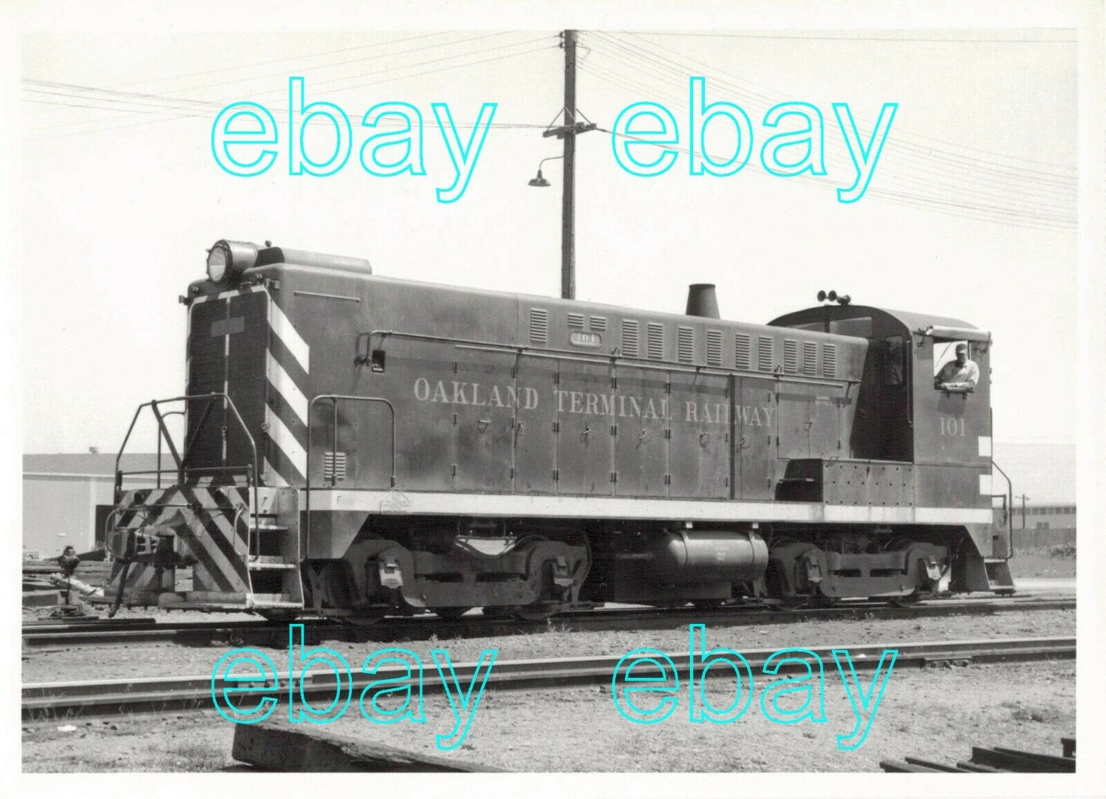 Original Vintage 5x7 Train Photo: Oakland Terminal Railroad - Rare 204