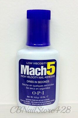 Opi - Mach 5 - High Velocity Nail Adhesive Nail Glue 0.5 Fl.oz