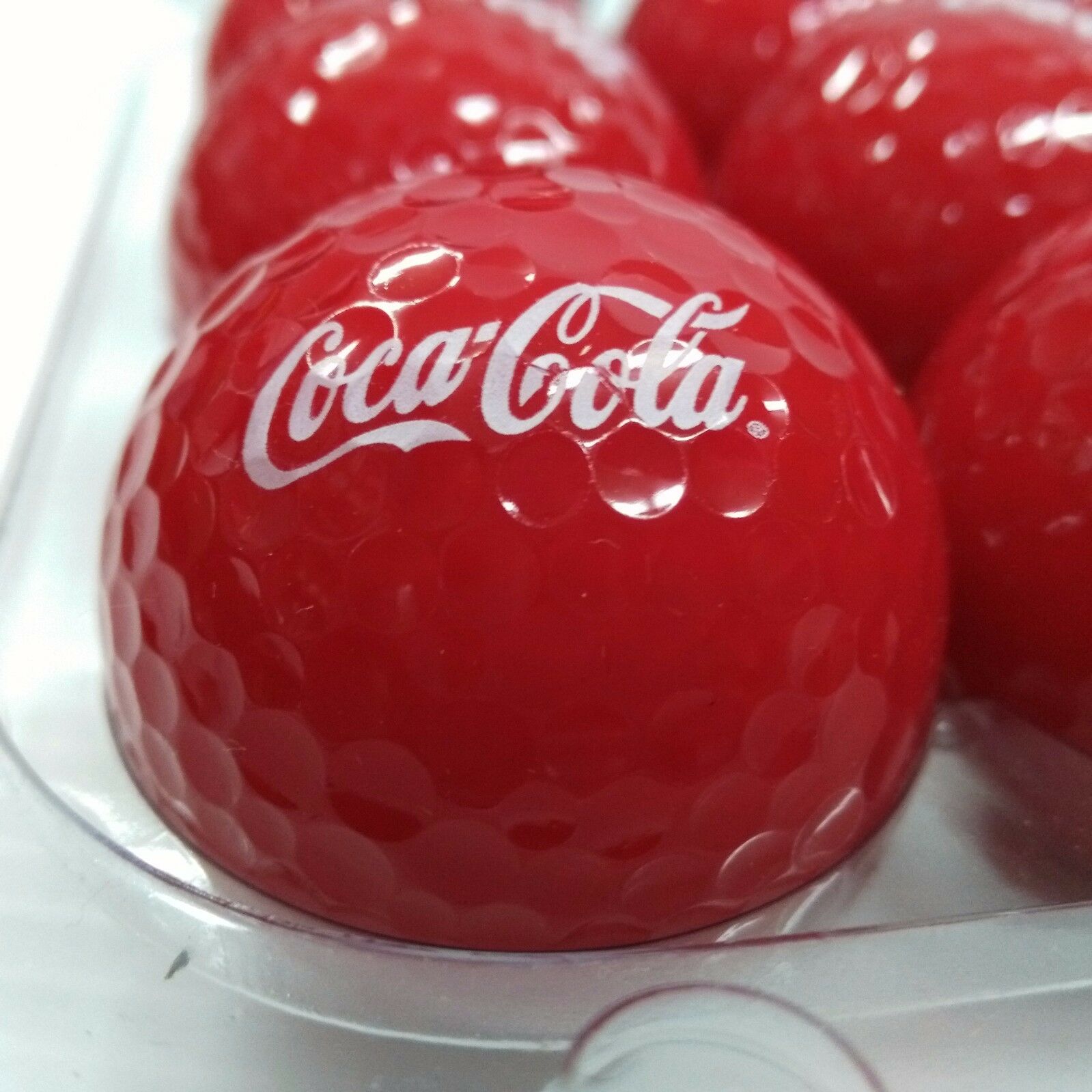 Coca-cola Red Golf Ball (one Golf Ball) - Free Shipping
