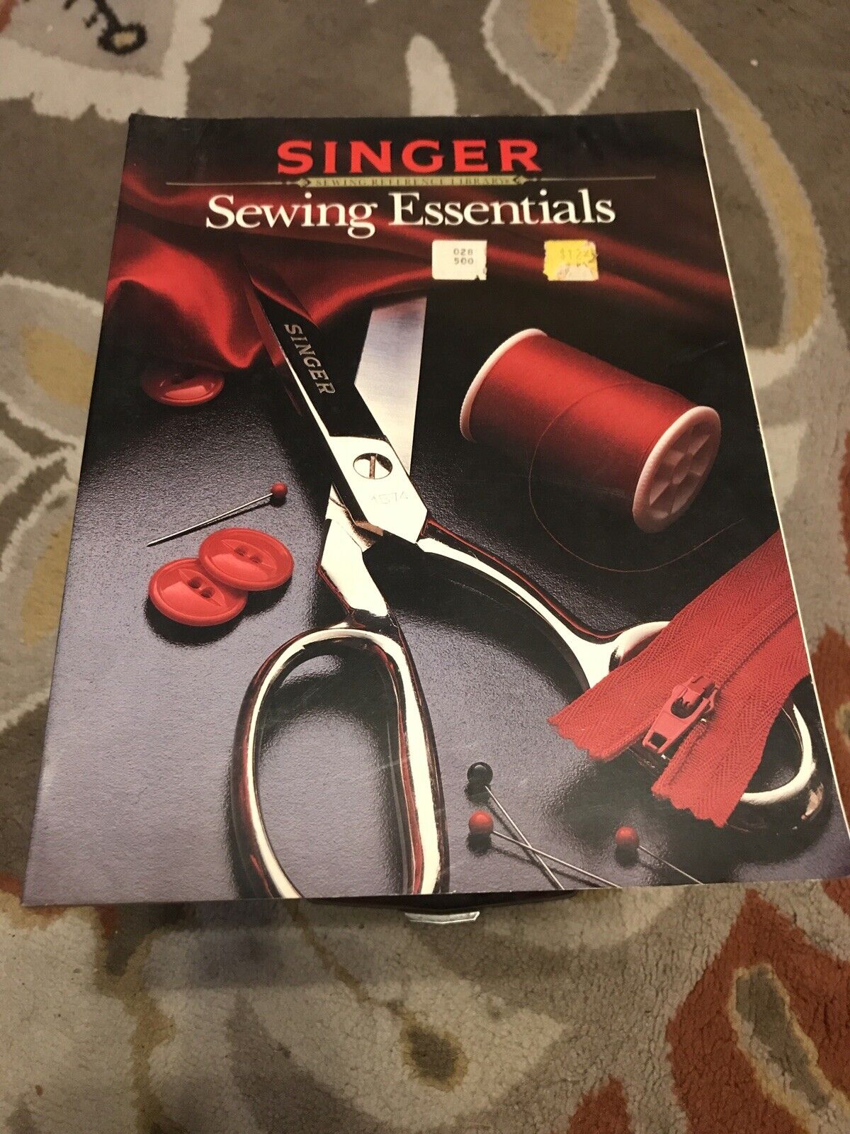 Vintage Book “singer Sewing Essentials” 1984 Soft Cover Sewing Reference Library