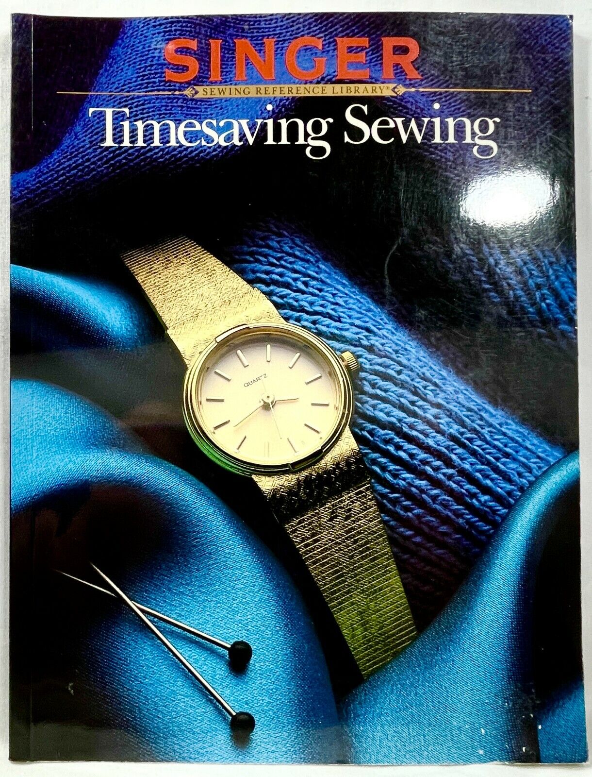 1987 Singer Reference Library Timesaving Sewing Book Manual Instruction Sc 11389