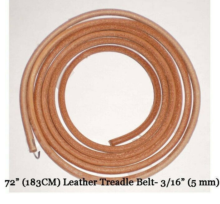 72" Leather Belt Singer Treadle Sewing Machine - 3/16" (5mm)