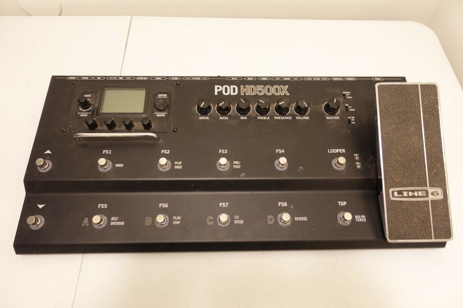 Line 6 Pod Hd Multi-effects Guitar Pedal With Power Cable
