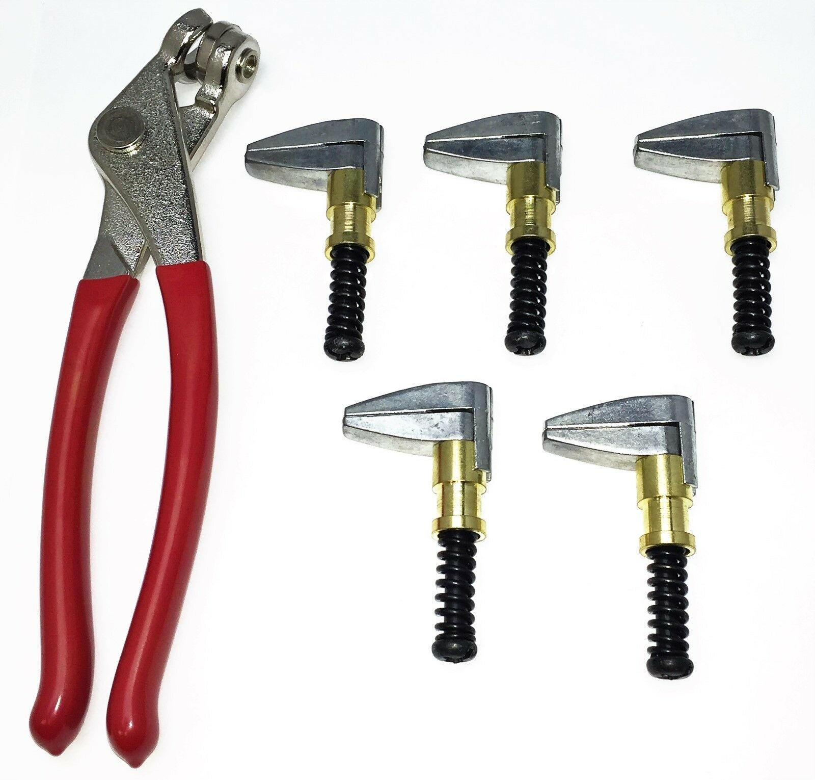 Side Grip Fasteners Clamps 1" Reach With Plier Cleco Wedgelock Kwik Loc  6pcs